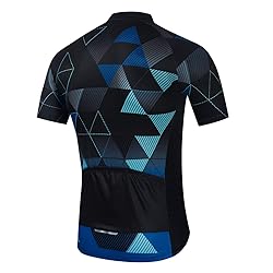 Cycling Jersey Men, Summer Short Sleeved Bike