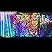 BORN PRETTY 16Pcs Holographic Starry Sky Nail Foils Manicure Nail Art Decoration Sticker