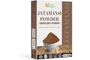 Herbs Botanica Jatamansi Root Powder Natural (Nardostachys Jatamansi), Natural Spikenard for Hair Growth, Stress Relief & Ayurvedic Formulations, 5.3 oz / 150 gm