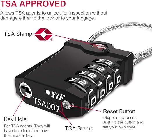tsa007 lock set