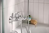GROHE Swift QuickFix Single-Lever Bath/Shower Mixer Filler Chrome view 3