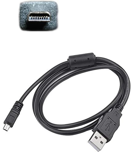 Câble USB Données Pour Panasonic Lumix DMC-LZ40, LZ5, LZ6 - 14.5cm - Neuf
