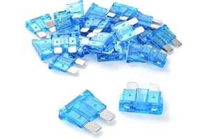JESUNK 100 Pack Auto Fuses 15 AMP ATC/ATO Standard Regular Fuse Blade 15A Car Truck Boat Marine RV