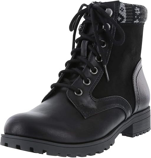 Rugged Outback Black Women's Walker 10 Commuter Boot 5.5