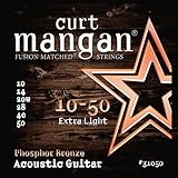 Curt Mangan Fusion Matched Phosphor Bronze Acoustic Strings (10-50)