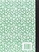 Decomposition Parsley College Ruled Composition Notebook - 9.75 x 7.5 Journal with 160 Lined Pages - Cute Notebooks for School Supplies, Home & Office - 100% Recycled Paper - Made in USA