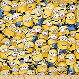 Universal Despicable Me 1 in A Minion Packed Minions Yellow Fabric By The Yard