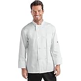 On The Line Men’s Chef Jacket Long Sleeve - Professional Kitchen Uniform