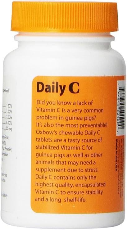 oxbow vitamin c tablets for guinea pigs