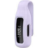 Senter Steel Sheet Silicone Clip for Fitbit Inspire 3,Solid Color Silicone Inspire Accessory Clip,