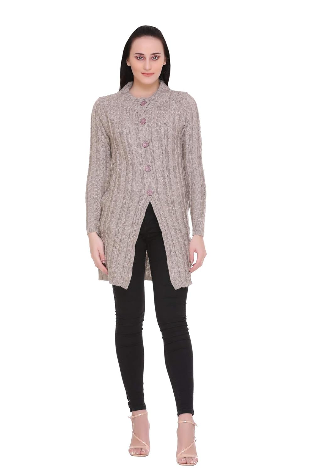 zoravie women's winter woolen coat