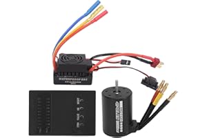 Acouto HighQuality 3650 3600KV Brushless Motor for /8 & /10 RC Cars ESC Remote Control Racing Motor