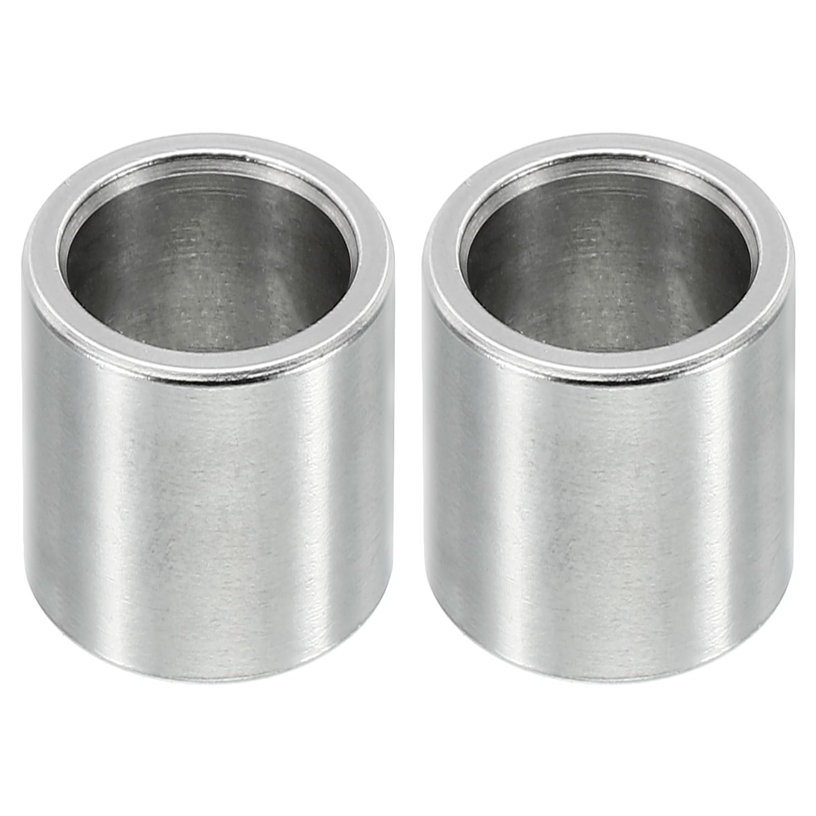 PATIKIL M12 Stainless Steel Spacers, 2 Pcs Metal Spacer Stainless Steel 12.2mm ID x 16mm OD x 16mm L Spacers Screw Standoff for 1/2" or M12 Screw