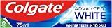 Colgate Advanced White Toothpaste 75ml Teeth Whitening 10x Stain Removal