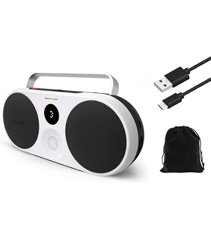 Amazon.com: Polaroid P4 Music Player (Black) – Powerful Large Room