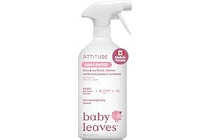 ATTITUDE Toy and Surface Cleaner, Made in Canada, EWG Verified Multi-Surface Products, Vegan, Naturally Derived Multipurpose 