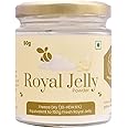 Shiva Organic Royal Jelly Powder, 1.76 Ounces (50g)- Freeze Dried - HDA: 6% - Immune Booster - High Minerals & Vitamins - Fertility Booster- - Equivalent to 150g Fresh Royal Jelly