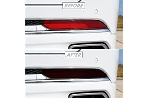 SlickMod PreCut Vinyl Smoke Tint for 2021-2022 Jeep Grand Cherokee L Reflector (4. Reflector, 20% Dark Smoke)