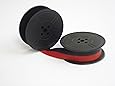 OLYMPIA TYPEWRITER RIBBON TWIN SPOOL BLACK RED WILL FIT MOST OLD TYPEWRITERS