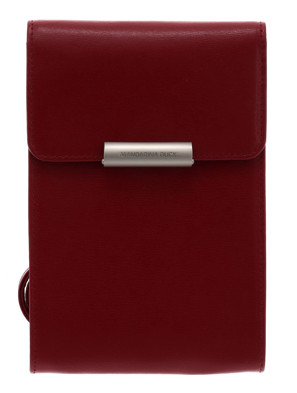 Mandarina Duck Hera 3.0 P10rap10, Women's Wallet, 9.5x17x4 (W x H x W), Red (Red)