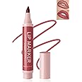 Lip Stain Marker Pen-1Pcs Rose Pink Hydrating Lip Tint Marker, Longlasting Waterproof Smudgeproof lip tint stain Lip Color, Matte Lip Marker Stain Liquid Lip Liner Pencil, Lip Makeup Gift for Women-03