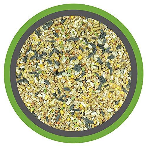 MeineHennen HENNEN VITAL EXZELLENT Plus 15 kg, Premium Hühnerfutter und Wachtelfutter, Körnerfutter, Geflügelfutter, Hennenfutter. Alleinfutter für Hühner, und Wachteln
