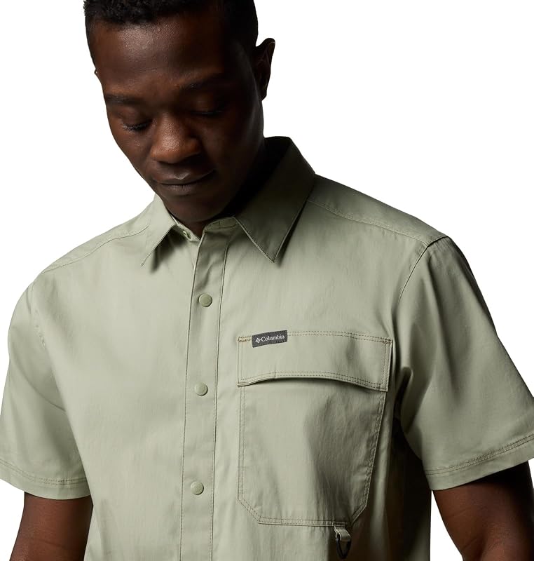 Landroamer Twill SS Camicia da Uomo