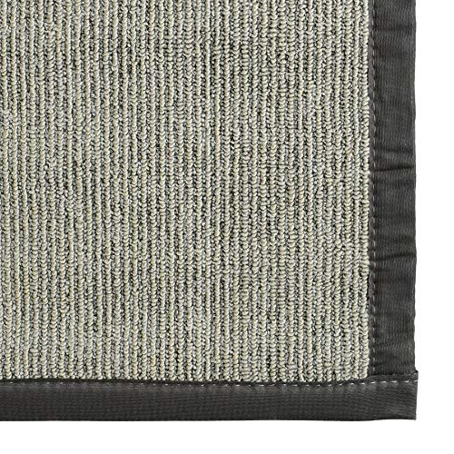 iCustomRug Zara Synthetic Sisal Collection Area Rug and Custom Size