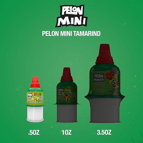 PELON PELO RICO MINI TAMARIND CANDY, 0.45 OZ, 36 COUNT (PACK OF 1)