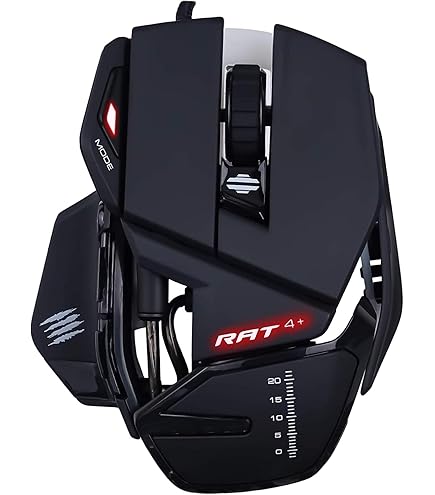 Amazon.com: Mad Catz R.A.T. 8+ ADV Fully Adjustable Wired Gaming