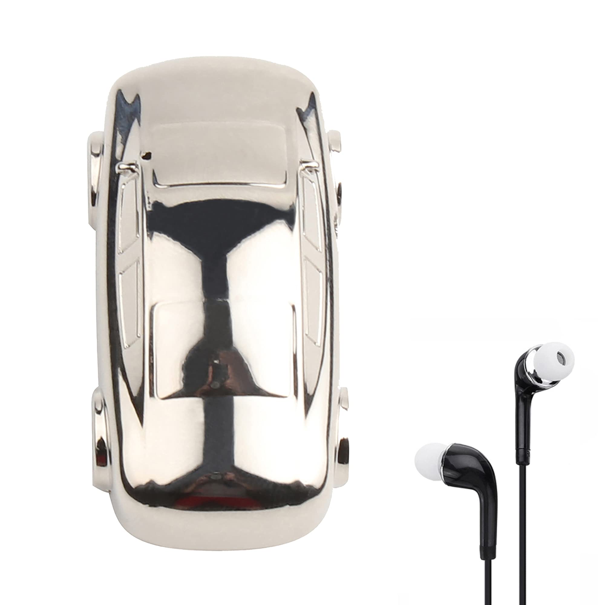 16GB Digital Voice Recorder,Car Model Voice Activated Recorder for Office Desktop Decoration, with 3.5mm Earphones for Playback Recorded Sounds