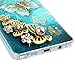 Mavis's Diary Galaxy Note 5 Case - 3D Handmade Bling Colorful Diamonds Gold Butterflies with Shiny Sparkle Rhinestone Gems Crystal Clear Full Body Protection Hard PC Case Cover