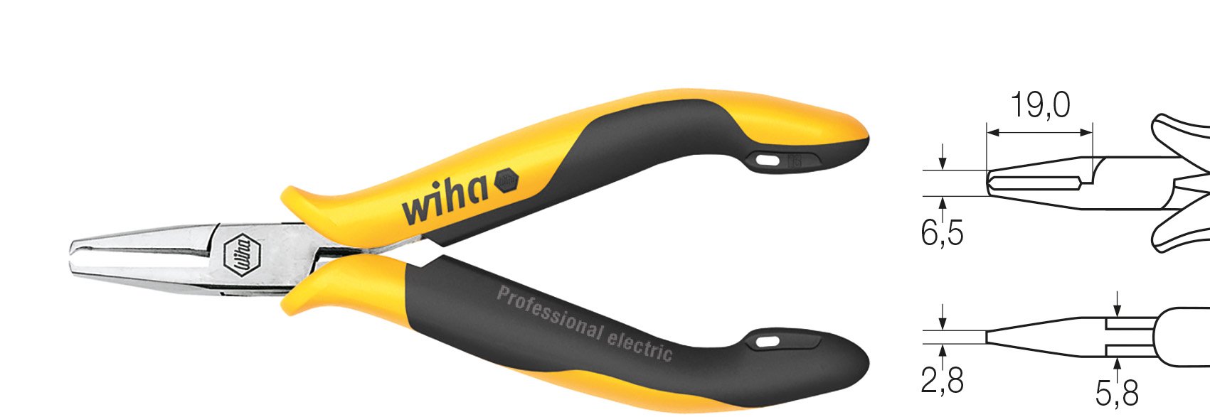 WIHA End Cutting nippers Professional ESD