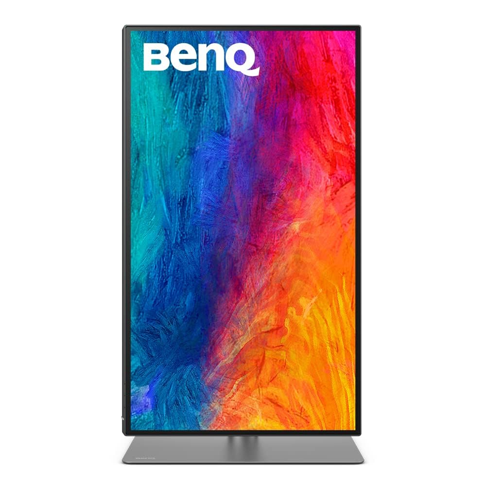 BenQ PD2725U Grafiker Monitor (AQCOLOR Technologie, 27 Zoll, 4K UHD, IPS, P3 Farbraum, Thunderbolt /USB-C-Laden, DP / HDMI, KVM, Hardware kalibriert, HDR 400, Höhenverstellbar), MacBook kompatibel 7