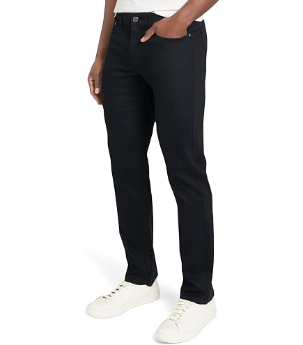 Izod Men's Liberty Flex 5 Pocket Slim Fit Stretch Waist Knit Denim