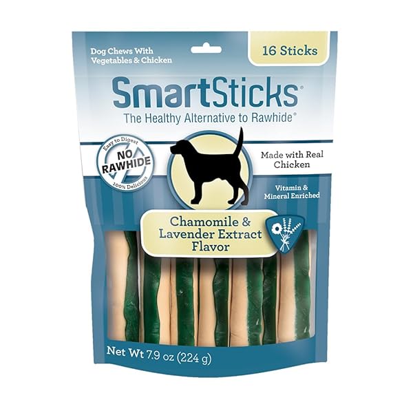 SMARTSTICKS CHAMOMILE AND LAVENDER FLAVOR. 16STICKS (PACKAGING MAY...