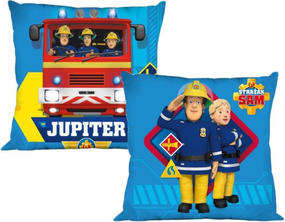 Fireman Sam Cushions, 40 cm x 40 cm 
