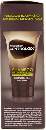 Just For Men Control GX Grey Reducing Shampoo 4 Ounce Gradually Natural Look view 2