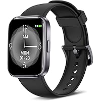 AcclaFit Smart Watch Fitness Tracker with 24/7 Sleep Monitor, 1.7'' Full Touch 5 ATM Waterproof Smartwatch, Step Counter Watc