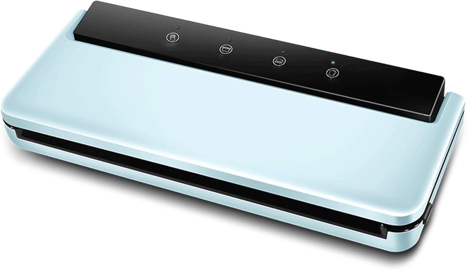 Heat Gun For Shrink Wrapping Food Saver Vacuum Sealer Machine Food Saver Small Household Wet And Dry Vacuum Food Packaging Machine Automatic Sealing Machine Continuous (Color : Blue)