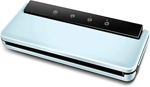 Heat Gun For Shrink Wrapping Food Saver Vacuum Sealer Machine Food Saver Small Household Wet And Dry Vacuum Food Packaging Machine Automatic Sealing Machine Continuous (Color : Blue)