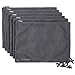 M-Aimee Mesh Stuff Sack, Laundry Bag,Golf Ball Bag, Durable Lightweight Nylon Mesh Bag with Cord Lock Closure