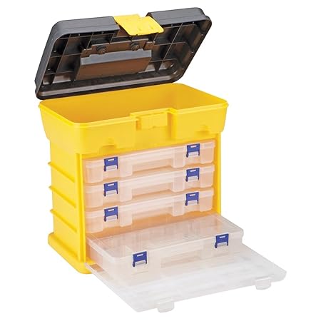 Storehouse Toolbox Organizer With 4 Drawers Amazon Co Uk Diy Tools