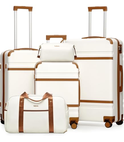 Amazon.com: Merax 2 Piece Hardshell Luggage Set, 20”+28