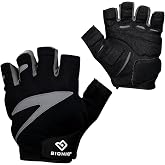 Bionic Men's Cycling Gloves Fingerless Black