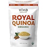 Viva Naturals Organic Quinoa, 4 LB - 100% Royal Bolivian Whole Grain