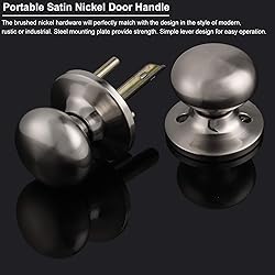 Knobonly 6 Pack Passage Door Knob Sets Door Handle