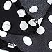 2018 New Women's Casual Dot Print Ruffles Chiffon Blouse Sleeveless O-Neck Tops by E-Scenery