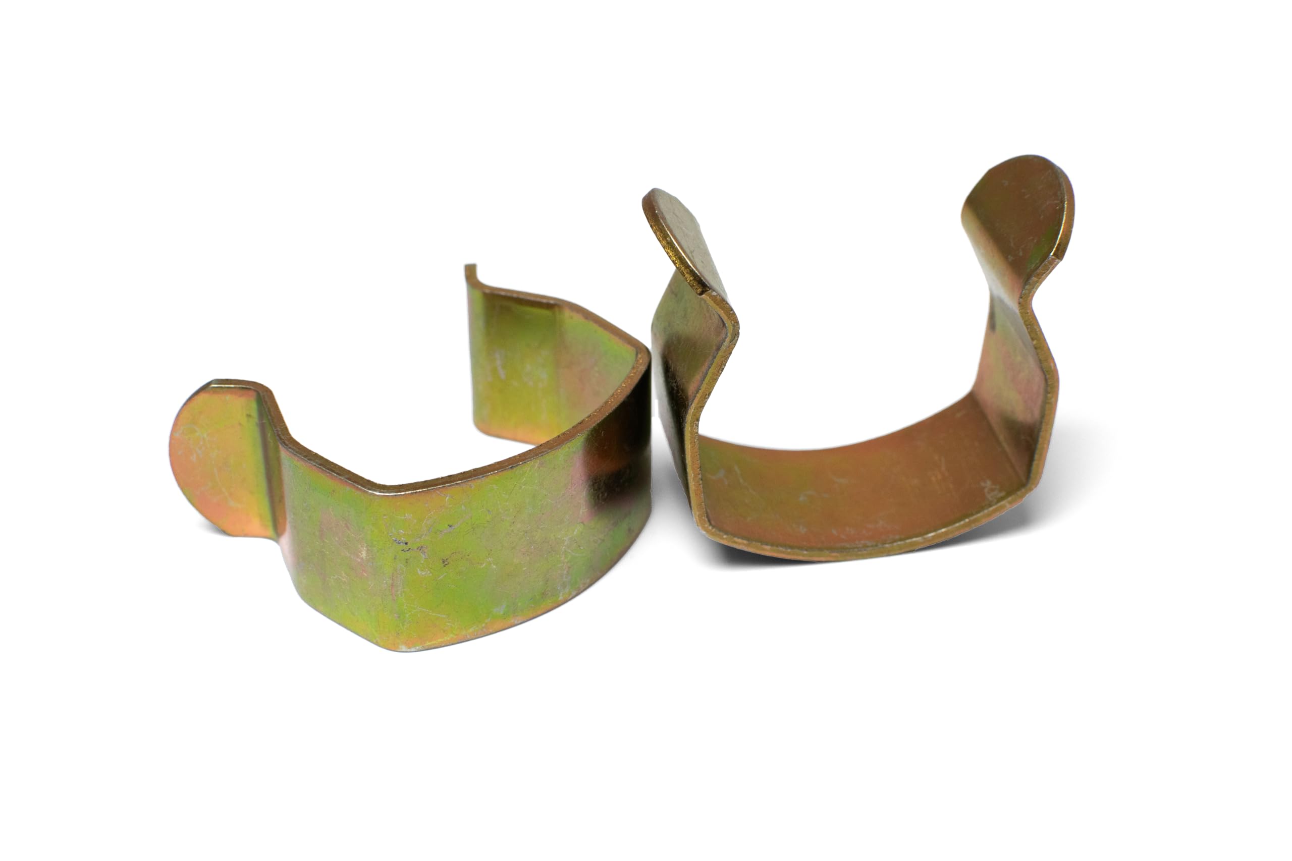 H-BOLT Premium Metal and Plastic U Clips for Joining Divan and Ottoman Bed Bases - Secure and Durable Steel Clips with Anti-Rust Zinc Coating (Steel, 2 Pack)