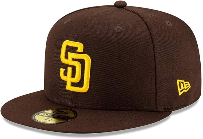 Amazon Co Jp ニューエラ New Era 59fifty Mlbオンフィールド サンディエゴ パドレス ゲーム チームカラー 7 1 2 59 6cm 服 ファッション小物